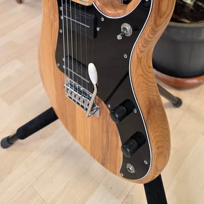 1985 Peavey Patriot Tremolo MADE IN USA Natural American Vintage 80s 1980's Super Strat with RARE original hard case image 14