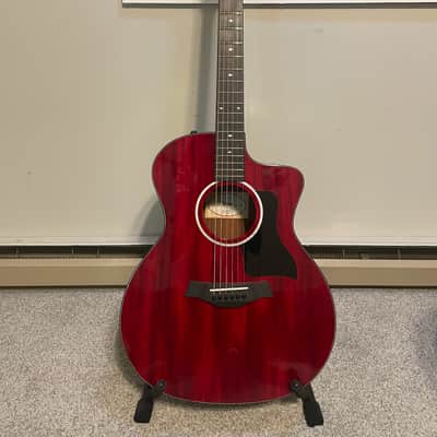 Taylor 224ce DLX LTD 2023 - Transparent Red image 1