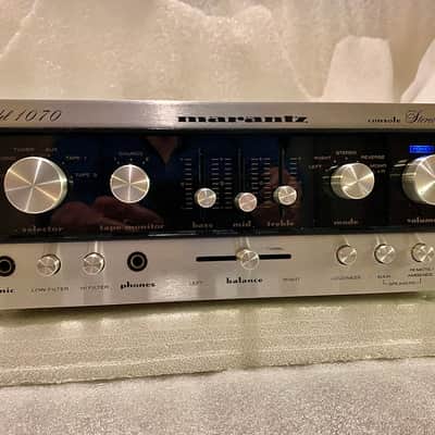 Vintage Marantz 1070 Integrated Amplifier Sounds Awesome! Nice Not Museum Quality image 2