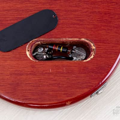 1959 Gibson Les Paul Junior Double Cut Vintage Guitar Cherry w/ Case image 15