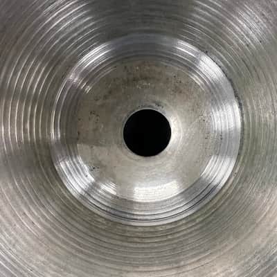 Vintage Zildjian A 14" Rock Hi Hat Cymbals Top 1336g & Bottom 1510g NICE image 7