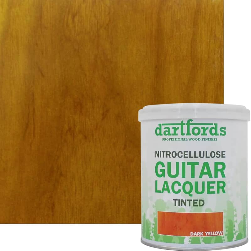 dartfords dartfords Dark Yellow Nitrocellulose Guitar - 1 litr...