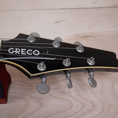 Greco Mirage M600 MIJ 1979 Black Vintage Made in Japan MIJ Fuijgen Ibanez Iceman image 4
