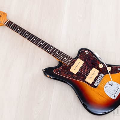 2002 Fender Jazzmaster ‘62 Vintage Reissue JM66-80 Sunburst, Japan CIJ image 11