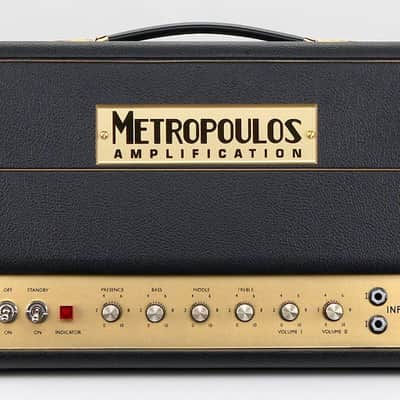 Metropoulos MetroAmp 12000 1968 era  100W Marshall Plexi Superlead Amplifier with Master Volume image 7