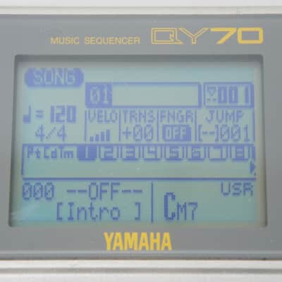 [SALE Ends Aug 25] YAMAHA QY70 Workstation Sequencer MIDI QY-70 w/ 100-240V PSU AS-IS image 2