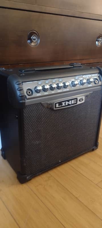 Line 6 Spider III 15-Watt 1x8" Digital Modeling Guitar Practice Amp 2006/2009 - Black image 1