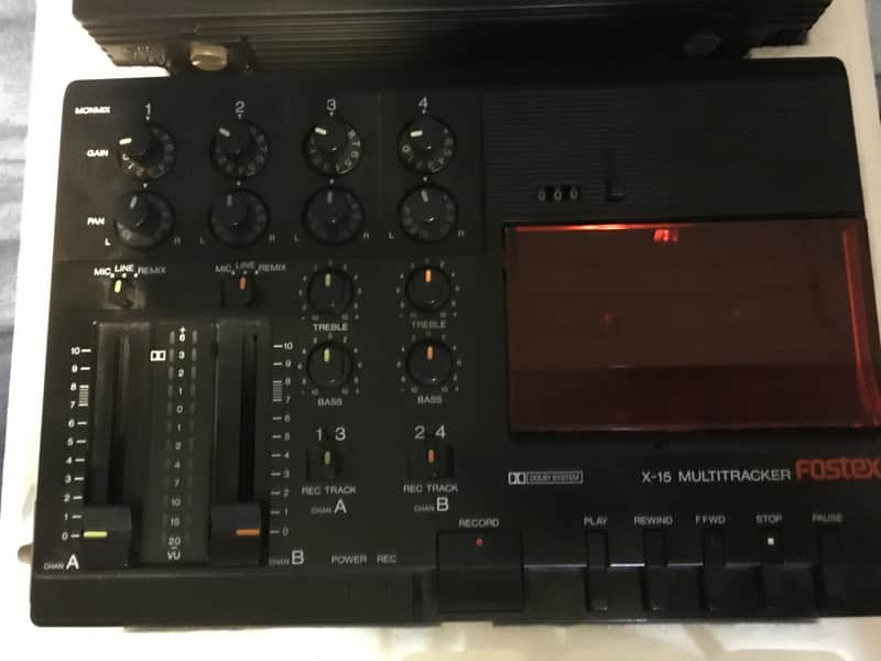 Fostex X-15 Multitracker 4 track cassette recorder | Reverb