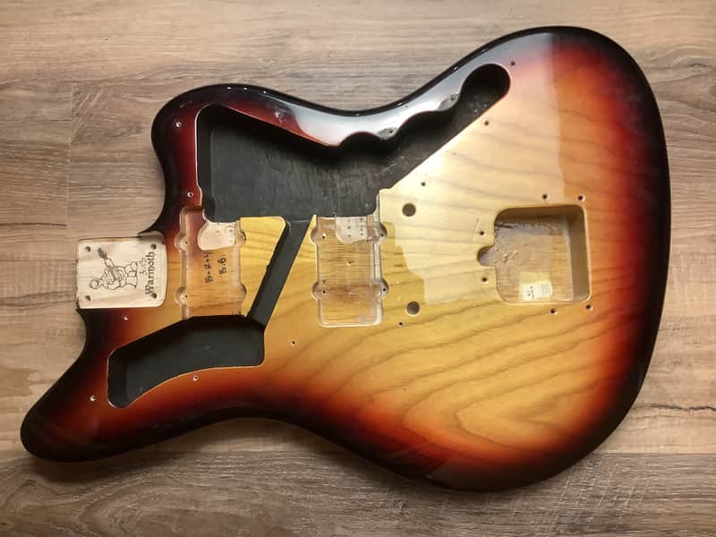 Warmoth Jazzmaster - 3 Tone Sunburst image 1