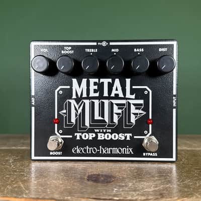 Electro-Harmonix Metal Muff Distortion with Top Boost 2006 - Present - Black image 2
