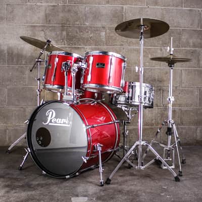 Pearl Export 1990's 5 Piece Drum Set image 2