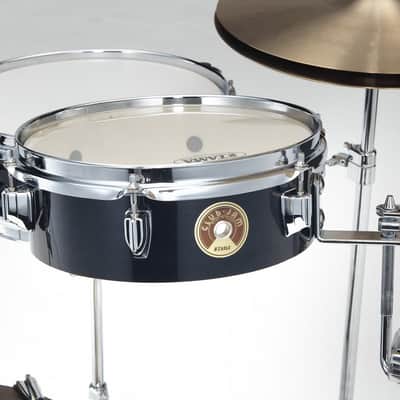 Tama LJK48P-HBK Club-Jam Pancake Shell Kit 4 pcs - Hairline Black/Chrome HW image 9