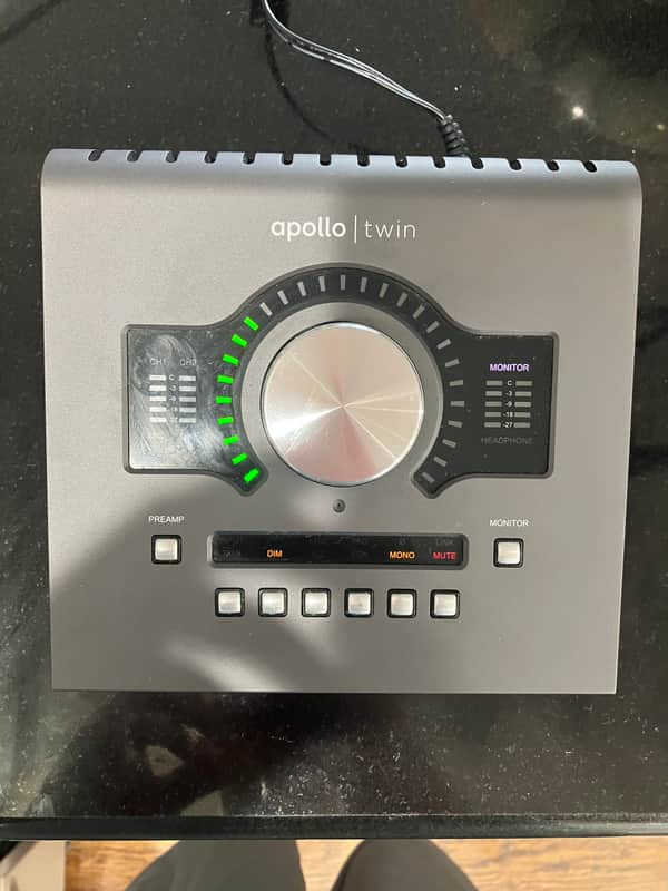 Universal Audio Apollo Twin DUO MKII Thunderbolt Audio Interface 2019 - Present - Dark Grey image 1