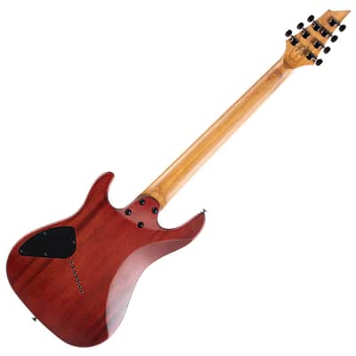 Cort KX307MS Open Pore Mahogany Multi Scale 7 String Electric Guitar image 2