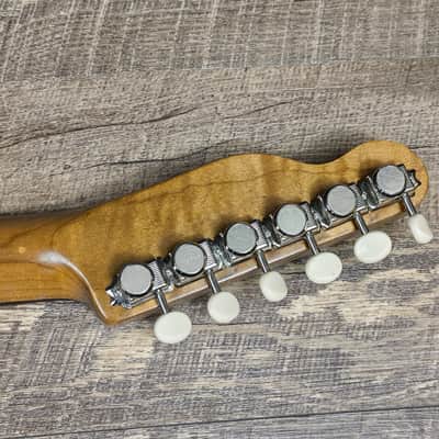 MyDream Partcaster Custom Built - Green Natural Thinline Lollar image 6