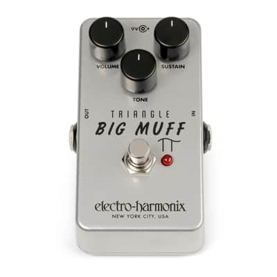 New Electro-Harmonix EHX Triangle Big Muff Pi Fuzz Distortion Sustainer Guitar Pedal image 4