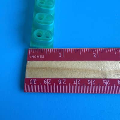 YAMAHA EZ-220 Keyboard Replacement Part: 12-Key Conductive Contact Rubber Pad image 7