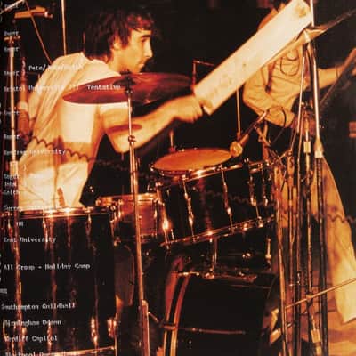 Zak Starkey's Keith Moon-THE WHO - Gretsch DRB Special Snare Drum. AUTOGRAPHED by Townsend, Daltrey, Zak plus, PLUS Kenney Jones!! image 3