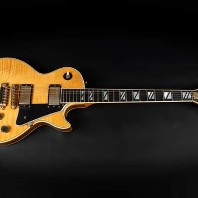 1978 Gibson Les Paul Custom 25 / 50 Anniversary - Natural | Vintage USA Kalamazoo Vintage USA Limited Edition 1,112 of 3,500 Flame Maple Top and Neck Ebony Fretboard Coil Split | OHSC image 3