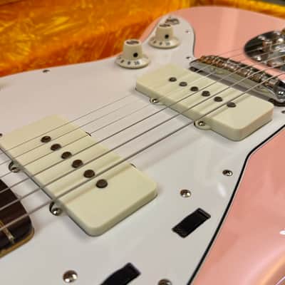Fender Custom Vintera II 50s Jazzmaster Shell Pink Rosewood MAJOR American UPGRADES G&G Rolled Edges USA Bone Nut image 8