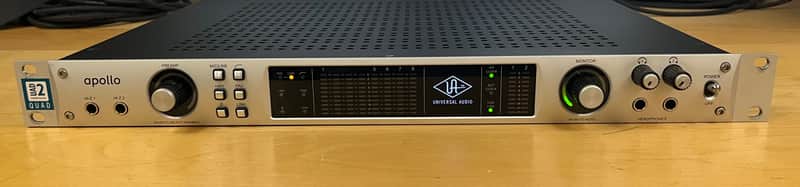 Universal Audio Apollo 8 QUAD Thunderbolt Audio Interface 2010s - Silver Incl. tons of plugins image 1