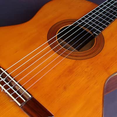 Masaru Kohno (河釁 賢) Classical Guitar 1965 Vintage Japanese Custom Handmade With Original Hard Case image 19
