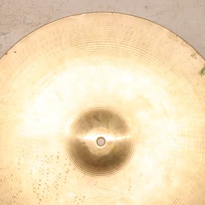 Zildjian 16" A. Avedis Hi Hat Cymbal Set Vintage 1960's 1,623 & 1,709g's image 14