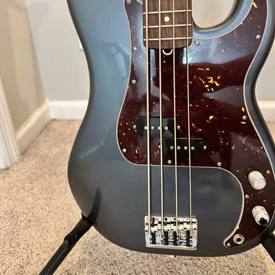 Fender Mod Shop Precision 2026 - Charcoal Frost Metallic image 2