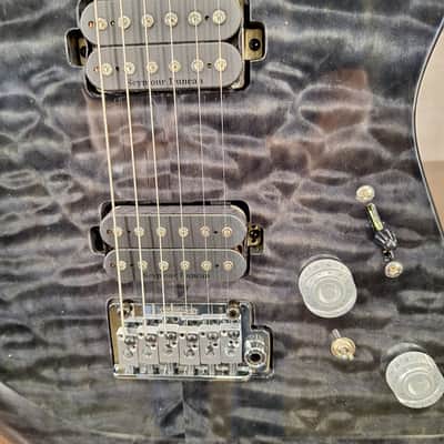 Charvel Pro-Mod Plus Dinky DK24 HH 2PT E QM 2026 - Present - Midnight Ocean 7.3 pounds image 3