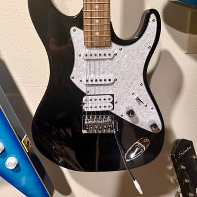 Aria Pro II 714-STD Black Pearl Guard Super Strat NEW! B-Stock Scratch & Dent image 2