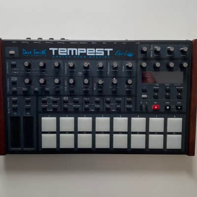 Dave Smith Instruments Tempest 6-Voice Drum Machine 2011 - 2018 - Black with Wood Sides