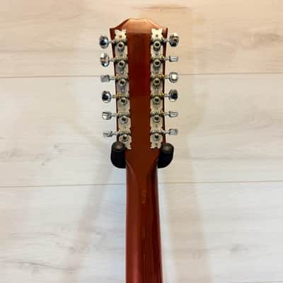 Epiphone FT-160 Texan-12 MIJ 12-String Acoustic Guitar w/ OHSC - Professionally Repaired 1972–1975 production image 14