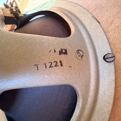 Celestion G12M T1221 October, 1973 Bild 5