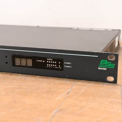 BSS FCS-920 Varicurve Dual Equaliser Analyser Slave Module CG01XSK image 2