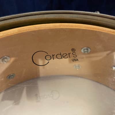 Corder - 5x14" Chrome Over Wood 10-Lug Snare Drum 1970s–1980s image 14