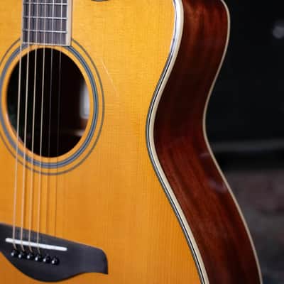 Yamaha FSC-TA TransAcoustic/Electric - Vintage Tint image 10