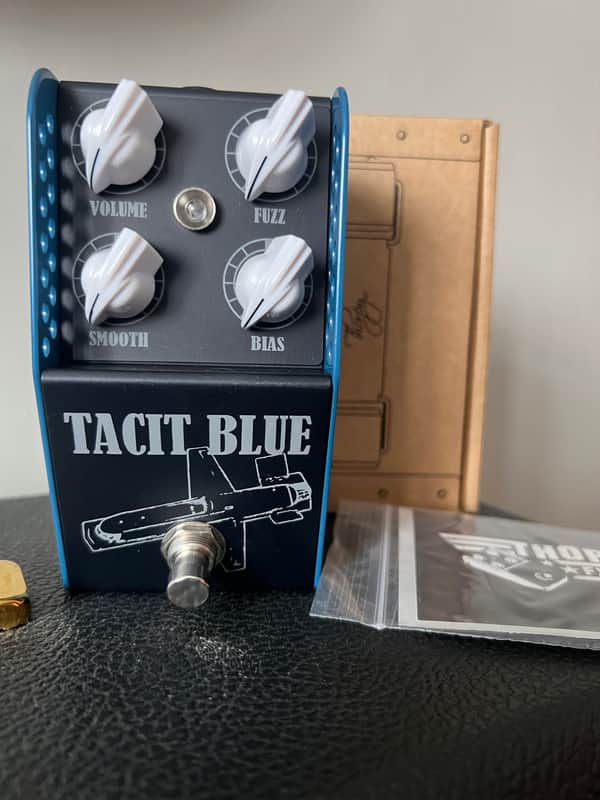 ThorpyFX Tacit Blue Germanium Fuzz 2023 - Blue / Black image 1