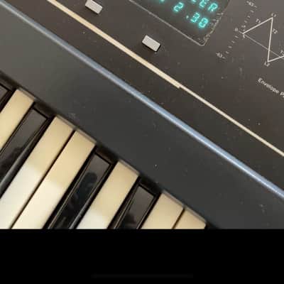Vintage Ensoniq ESQ-1 Wave Synthesizer 1987 - Black image 3