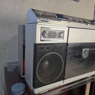 Sharp VZ-2000 Super Rare Vintage 1980 Vinyl Cassette Boombox Serviced Warranty image 8