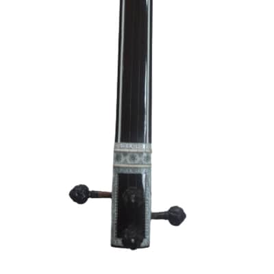 Acoustic-Electric Male Safari Tanpura with Electronic Pickup . 5 strings. Matte Black. Elegant. Full Cedar. USA TARIFF INCLUDED image 3