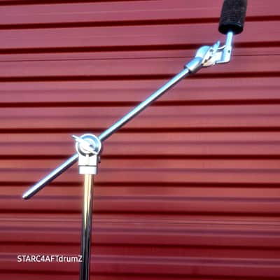 Yamaha CS-755 700 Series Medium Weight Single-Braced Boom Cymbal Stand 2010s - Chrome image 4