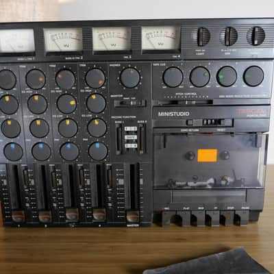 TASCAM Porta One Ministudio 4-Track Cassette Recorder 1980s - Gray image 1