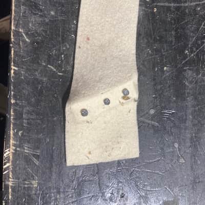 Gretsch Pratt Muffler (from 60's round badge bass drum) complete 1960's image 2