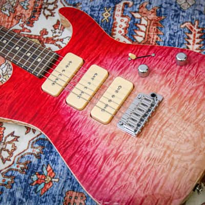 TOM ANDERSON USA Drop Top Hollow Quilt Wakesurf " Strawberry Shortcake + Ziricote" (2023) image 6