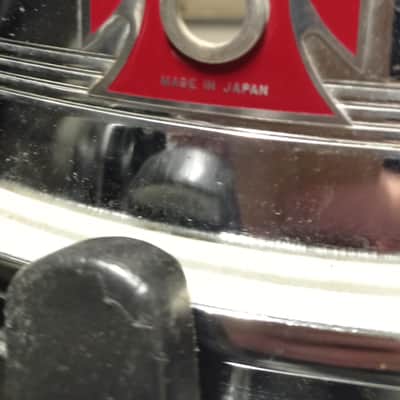 Tama Swingstar 14"x5 Pre serial Red badge ♥️ 1981-1982 - Chrome image 10