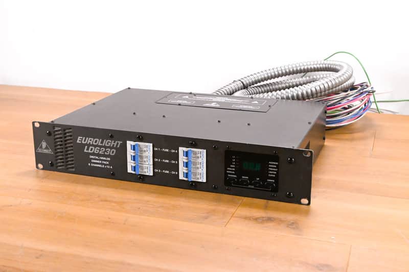 Behringer Eurolight LD6230 6-Channel DMX Dimmer Pack CG01WXU image 1