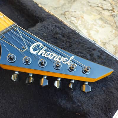 Charvel The Legend / Model 7 SS with Maple Fretboard 1986 - 1989 - Sunburst image 15