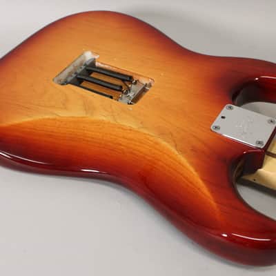 2010 Fender Standard Stratocaster Sienna Burst w/OHSC image 13