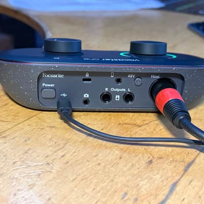 Focusrite Vocaster One Podcast Interface | Mint Condition • Ready to Record • USB & TRRS Cables Included image 5