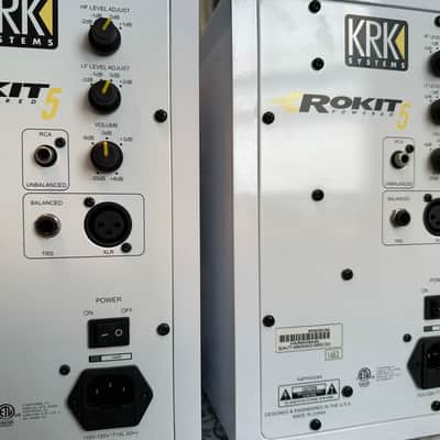 KRK RP-5 Rokit G3 2-Way 5" Active Studio Monitors - Pair - White image 6